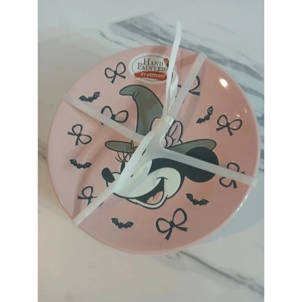 Halloween Minnie Mouse Plate Set